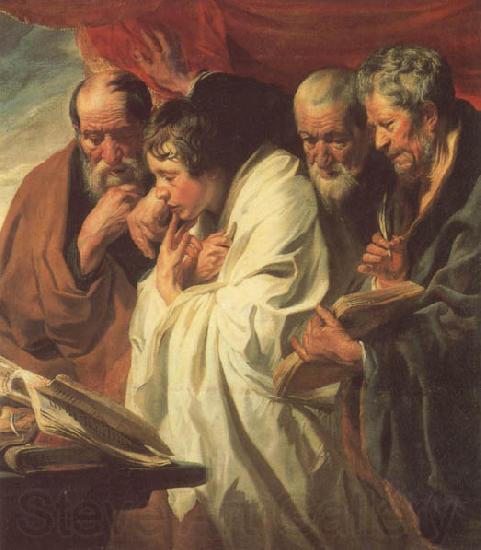 Jacob Jordaens The Four Evangelists